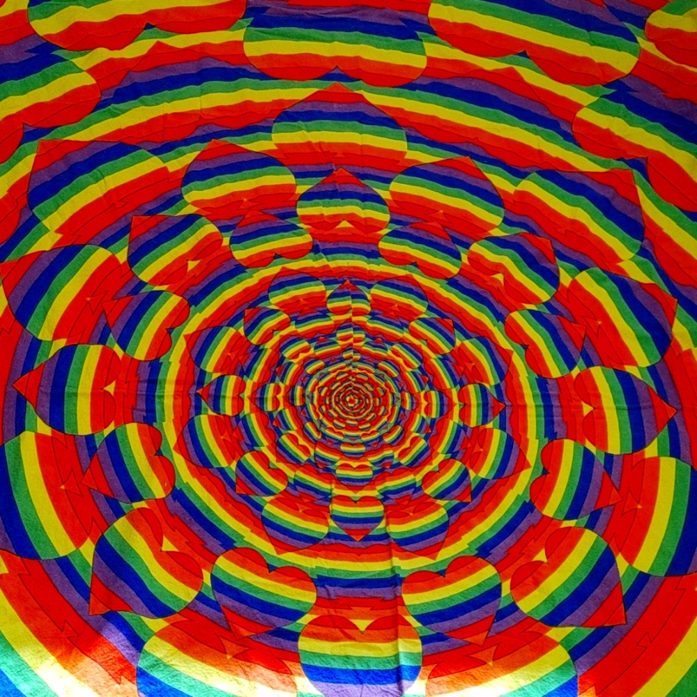 86"×56" VIBRANT COTTON TAPESTRY